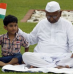 Anna Hazare goes ahead with his fast in police detention